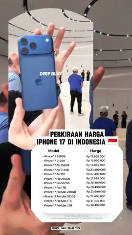 iPhone 17 Pro & Pro Max Resmi Rilis: Desain Baru, Kamera 48MP, dan Performa Ngebut Apple akhirnya merilis iPhone 17 Pro dan iPhone 17 Pro Max di Apple Event (10/9/2025). Kali ini perubahan yang dibawa cukup besar, terutama di desain dan kameranya. 🔹 Desain Fresh Panel kamera belakang kini dibuat horizontal, bukan lagi kotak menonjol. Bodi juga pakai aluminium unibody dengan sistem termal baru yang lebih cepat buang panas. 🔹 Kamera Mantap Semua kamera belakang pakai resolusi 48MP (utama, ultrawide, telefoto) dengan sistem Fusion. Zoom optik bisa sampai 8x, digital hingga 40x. Kamera depan pun naik jadi 18MP dengan fitur Center Stage. 🔹 Performa & Baterai Chipset baru A19 Pro (3nm) bikin performa makin kencang dan hemat daya. Baterainya sanggup tahan 39 jam untuk video playback. 🔹 Harga iPhone 17 Pro: US$1.099 (±Rp18 juta) iPhone 17 Pro Max: US$1.199 (±Rp19,7 juta) Belum ada info resmi kapan masuk ke Indonesia, tapi yang jelas duo flagship ini siap jadi idola baru pecinta gadget premium. #iphone #iphone17 #smartphone #hp #iphoneterbaru #iphone2025 #apple 