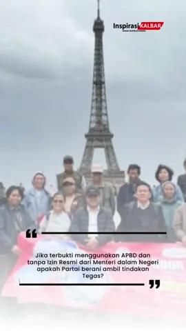 Sejumlah pejabat dan Kader Partai Politik di Kabupaten Sekadau pergi keluar Negeri ditengah Efisiensi anggaran dan kondisi masyarakat sedang menjerit menghadapi berbagai persoalan sosial. Selain itu, Presiden dan DPR RI sebelumnya sudah menegaskan agar DPR atau pejabat Negara tidak melakukan kunjungan keluar negeri, namun Pernyataan Prabowo Subianto yang dijuluki “Macan Asia” itu justru seolah masuk telinga kanan keluar telinga kiri. #sekadau #keluarnegeri #prabowosubianto #mendagri #kalbar 