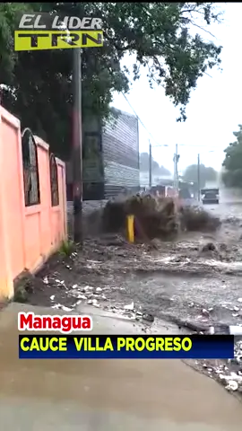 Managua - Cauce  Villa Progreso esto es después de la Tormenta eléctrica de hoy 18 Sept ✅Denle seguir y que no se pierdan contenido de interés para todos..Gracias👍