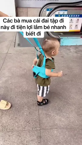 Có đai này bé nhanh biết đi lại an toàn #daitapdichobe 