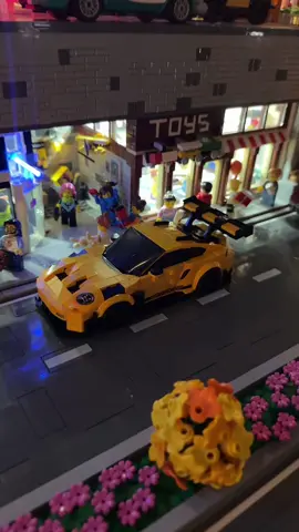 Lego cars in the city. #lego #cars #fastnfurious #legocity #fyp 