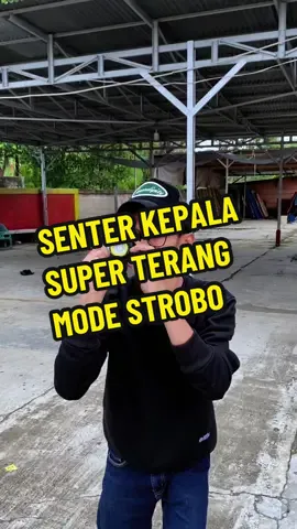 SENTER KEPALA SUPER TERANG MODE STROBO #senterkepala #senter #senterkepalamurah 