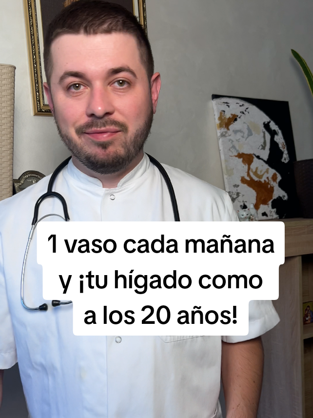 Cada mañana 1 vaso y tu hígado funcionará como nuevo. Receta casera para limpiar el cuerpo, reducir pesadez, acné y grasa abdominal. ¡Hazlo 3 días seguidos y notarás la diferencia! 🔥 No olvides seguirme para más recetas saludables 💚 #hígado #salud #detox #recetacasera #ayunas
