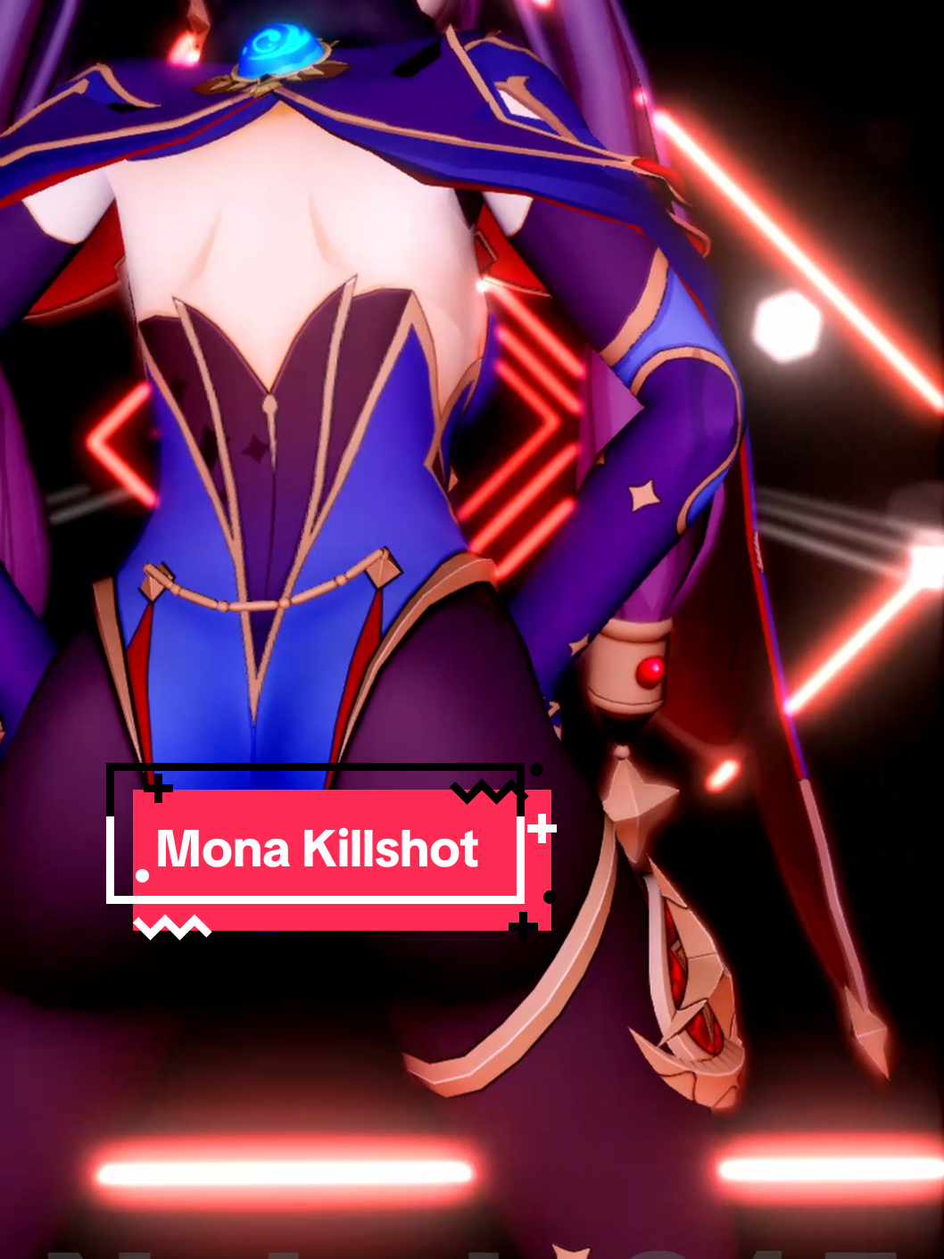 Mona // Killshot [Genshin Impact] #mona #GenshinImpact #mmd #edit #nebula015 