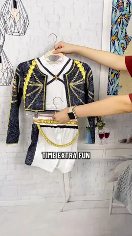 Girls' K-Pop Rumi Character Long Sleeve Crop Top Set, Halloween Costume for Kids #KidsCosplay #PartyOutfit #TrendyKidsWear #AllSeasonStyle #rumi #mira #zoey#kidsfashion #halloweencostume #cosply #kidswear 