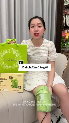 Đai chườm nóng thảo dược đầu gối giúp làm giảm đau nhức #hapaku#daichuomdaugoi#chuomnong#quâtng#ngocngannga