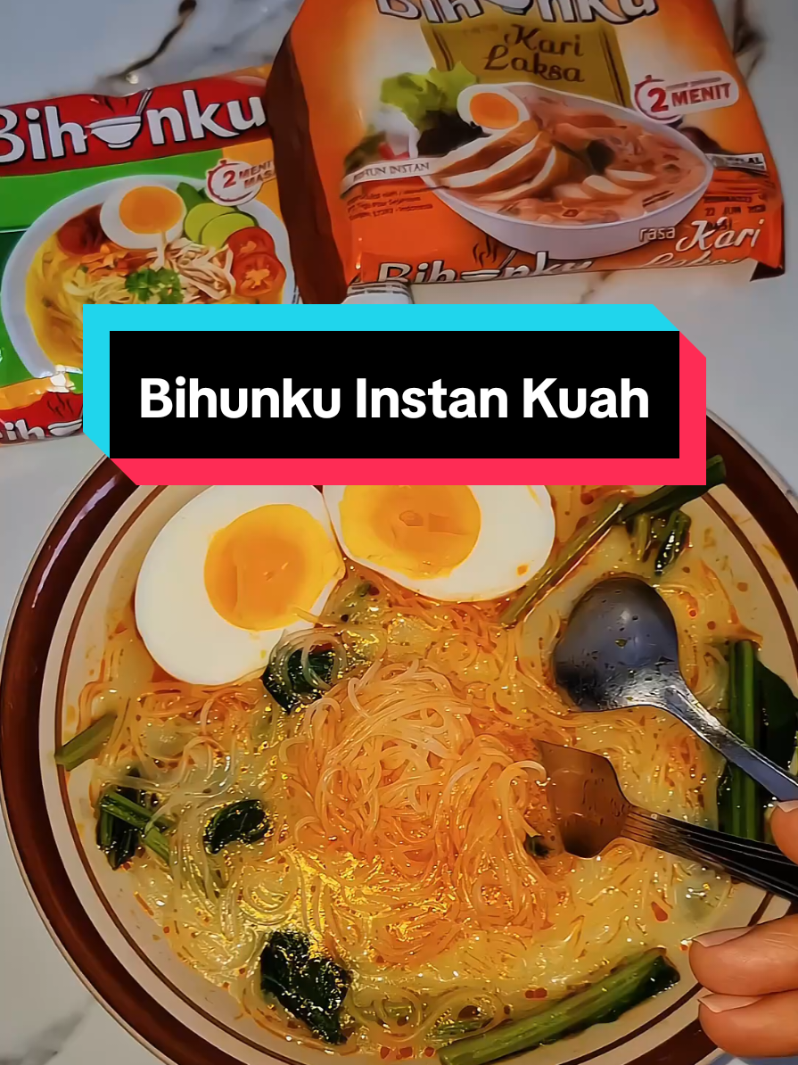 solusi diet tapi pingin mie 🤭 #fyp #bihunku #bihuninstan #bihunkuah 