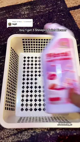Replying to @Nice✨  legit talaga at sulit na sulit talaga🥰 #toiletcleaner #toiletclean #shineprotoiletcleaner #shinepro 