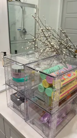 my favorite organization containers 🤍 #organizedhome #organization #storagehacks #stackablecontainers #musthaves 
