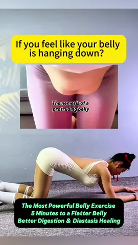 Post-Baby Belly Won’t Retract? Try This Simple Home Trick to Lift & Tone Your Belly! #shorts #postpartum #coreworkout #bellytoning #homeworkout 
