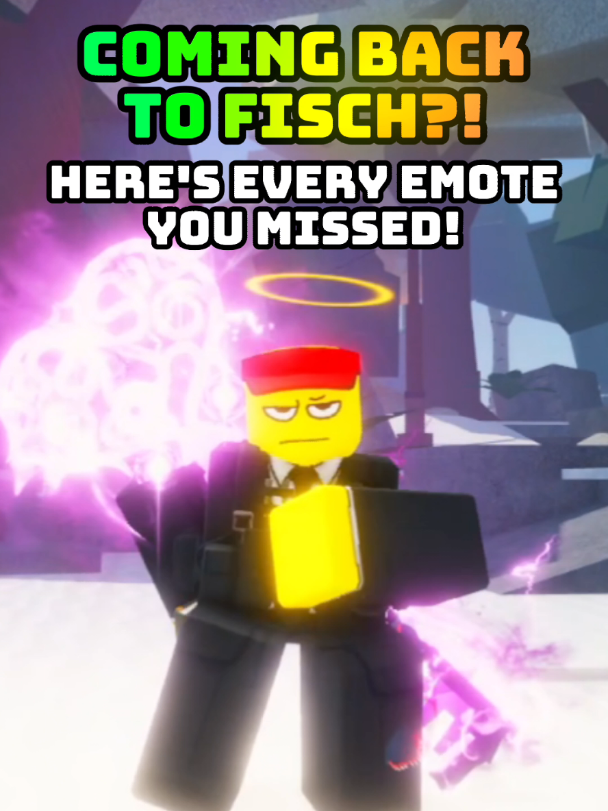 Emotes You Missed In Fisch || Part 2 #fisch #roblox #fyp 