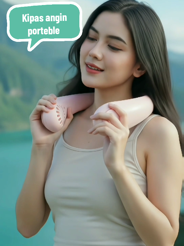 [ COD ] KIPAS Angin Kecil Gantung Leher Portepel isi Ulang#kipasportable #kipasleher #kipasviral 