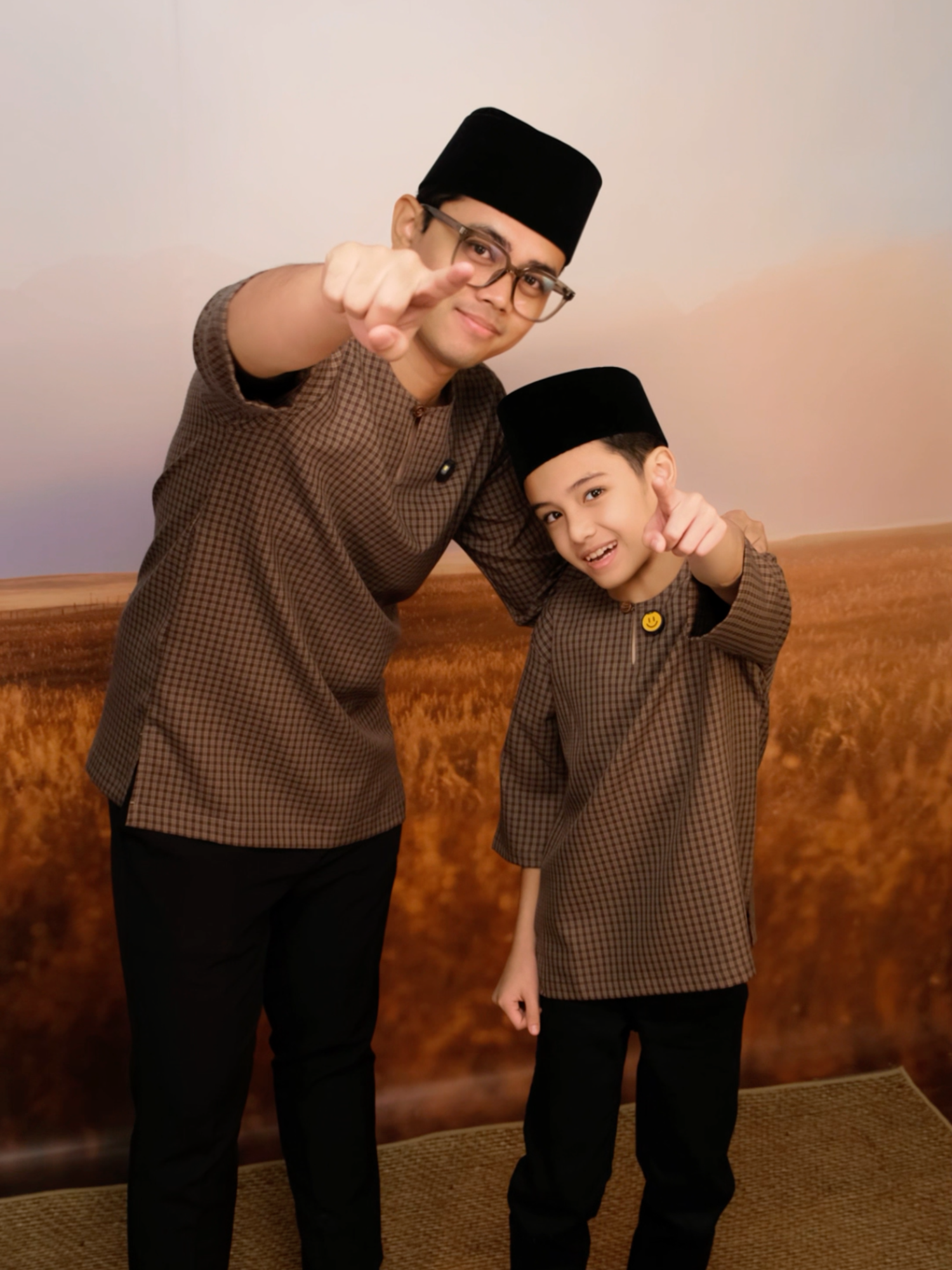 Family look makin complete — Kurta Larik Petak sekarang available untuk kanak-kanak✨ #sampinexclusivemy #fypmalaysia #kurta