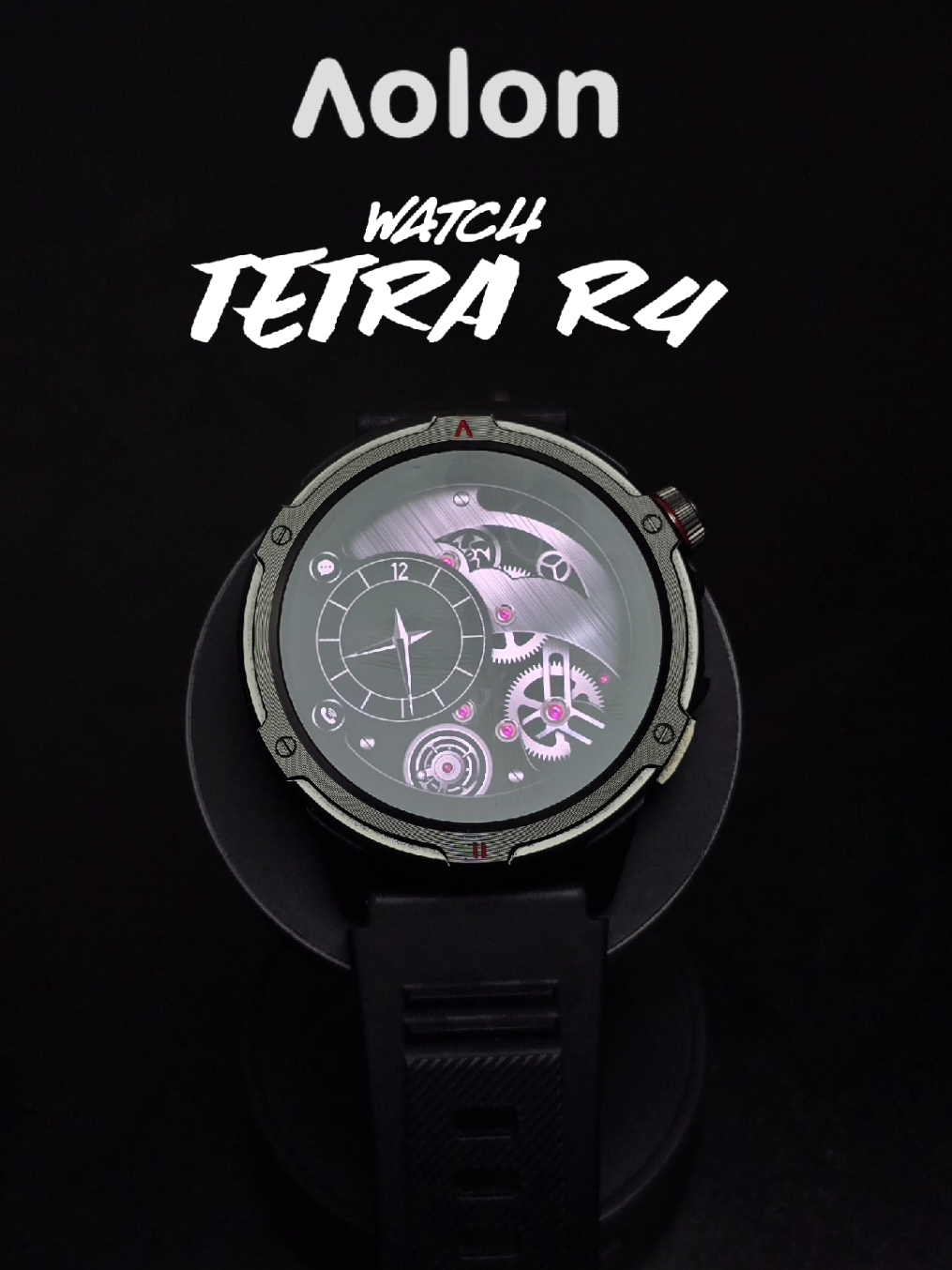 Aolon SmartWatch Tetra R4  #aolonwatch #smartwatch #siklista 