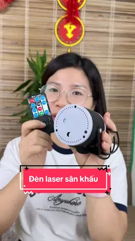 Đèn laser sân khấu, kích thước nhỏ, đèn có thể nháy theo nhạc, hoặc tự điều chỉnh đèn, phù hợp tiệc tùng tại gia, sân khấu #hangxinhtuoi #denlasersankhau 