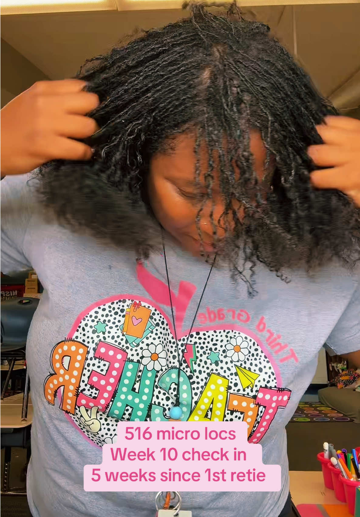 10 weeks of micro locs! I love it so much. Easy to manage. Heading in my 2nd retie next week. Going for 6 week reties for now! Thx for watching , all funds made will go towards my retie. Don’t forget to comment, like & save 😂💗✨ #locs #locsoftiktok #sisterlocation #blackgirlmagic #blackgirlmagic #hawaiilocs #blackgirlmagic #naturalhair 