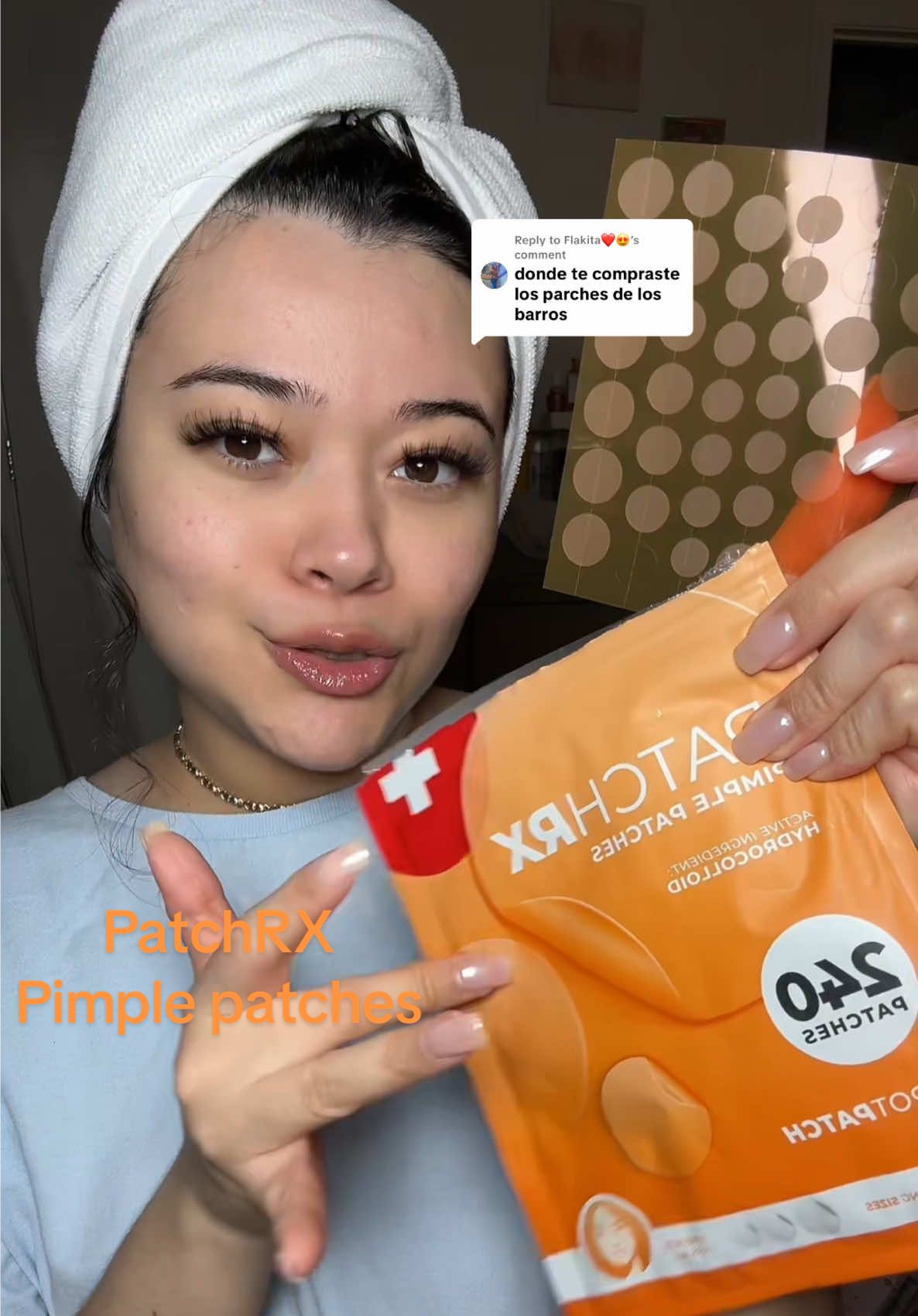 Replying to @Flakita❤️😍 Parches para barros #barros #pimple #tiktokshopcreatorpicks #pimplepatch #patchrx 
