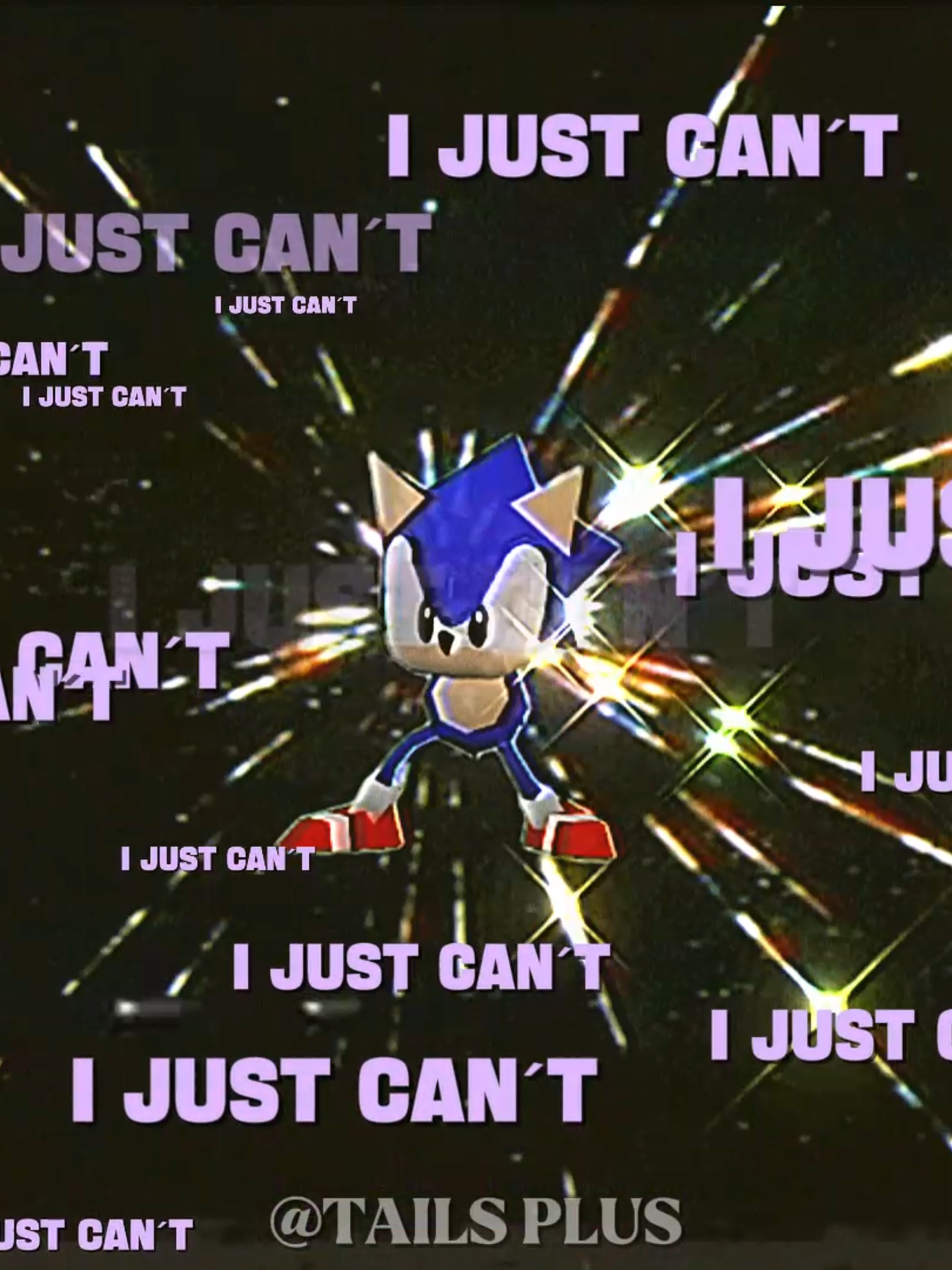 I JUST CAN'T! I JUST CAN'T! #tails #sonic #fyyyyyyyyyy #tik_tok #viral_video #fyp #gmod #funny #dancer #dancing