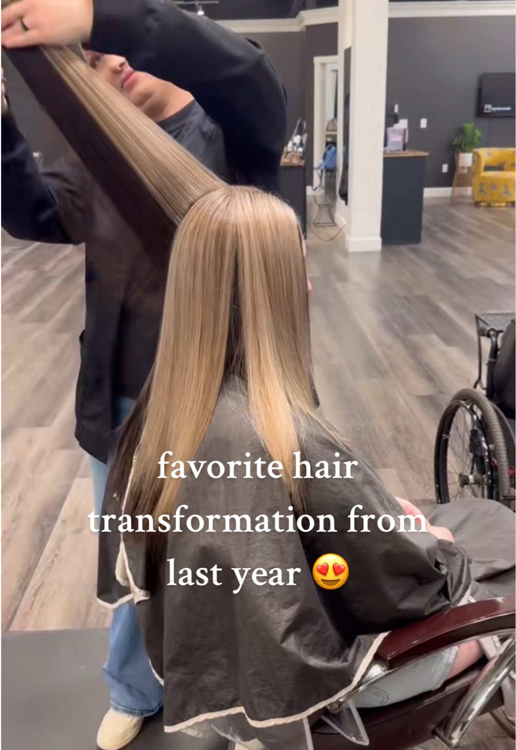 this was one of my favorites from last year! 👏🏻😍🤎 #hair #hairtransformation 
