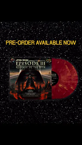 NEW PRE-ORDER AVAILABLE NOW!  Star Wars Episode III: Revenge of the Sith Soundtrack on VINYL is up now at Disney Music Emporium ✨  (Please note: Pre-orders are not eligible for the BOGO offer.)