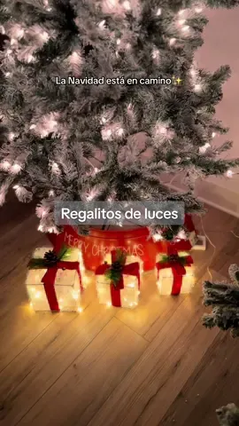 Un detalle sencillo que llena tu casa de magia navideña 🎁✨ las encuentras en el carrito naranja. #Tiktokshopcreatorpicks #tiktokshopblackfriday #navidad #cajasdenavidad #luces 