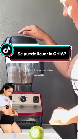 Respuesta a @Marisol🙃  La chía de la puede consumir picada o en su forma natural pero en cualquiera de las dos opciones tiene que está hidratada 👌 #chiawater #chiaseeds #perderpesosaludable #bajardepesonatural #aguadechia 