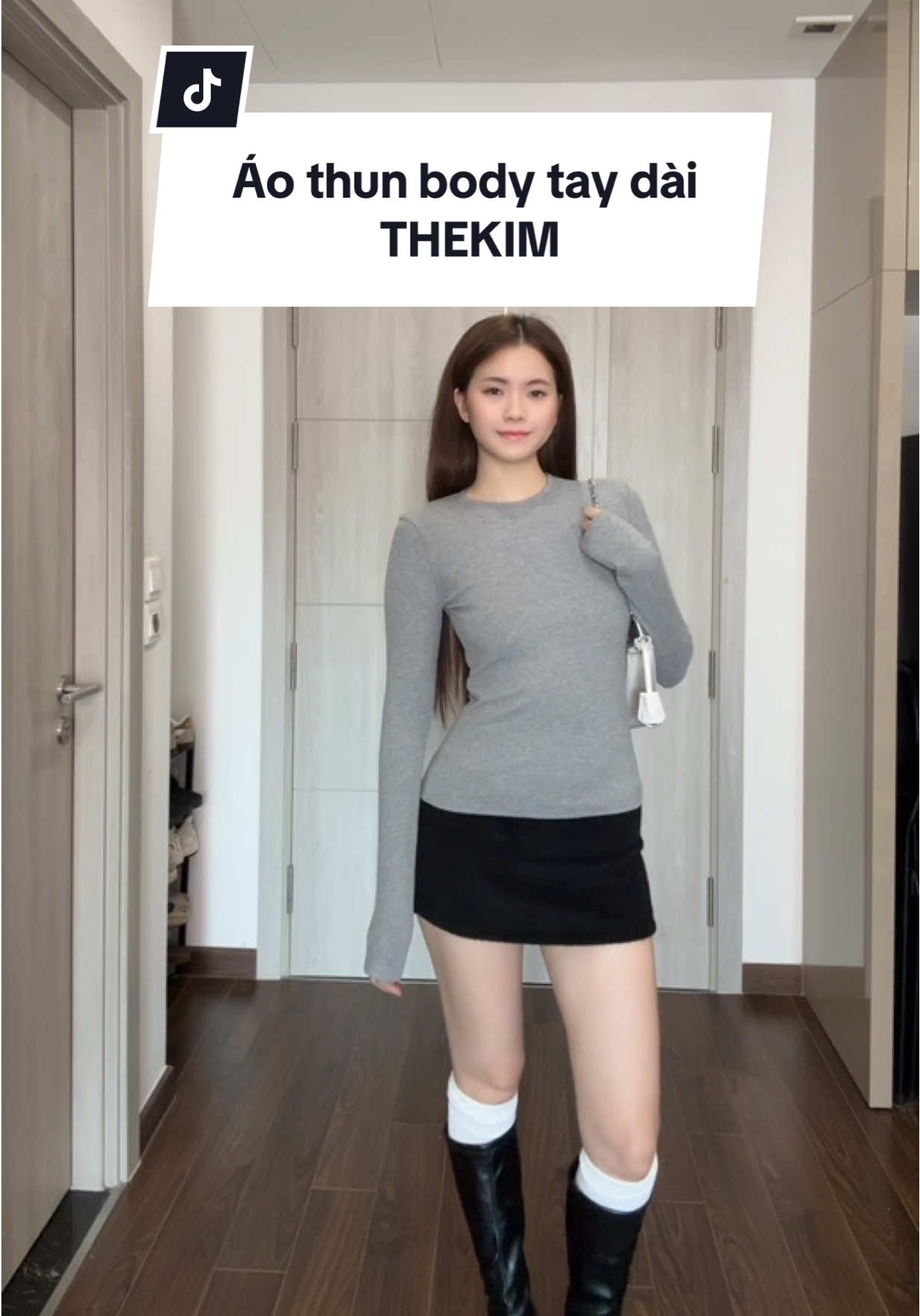 Gì thì có thể thiếu chứ áo thun body tay dài thì không thể nhaaaa🫰🏻🫰🏻#viral #xh #aothunbody #thekim #aogiunhiet 