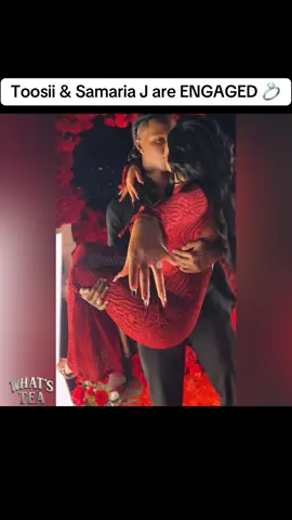 Replying to @Aranah💜 Toosii & Samaria J are ENGAGED 💍 #toosii #fyp #samariajdavis #engaged 