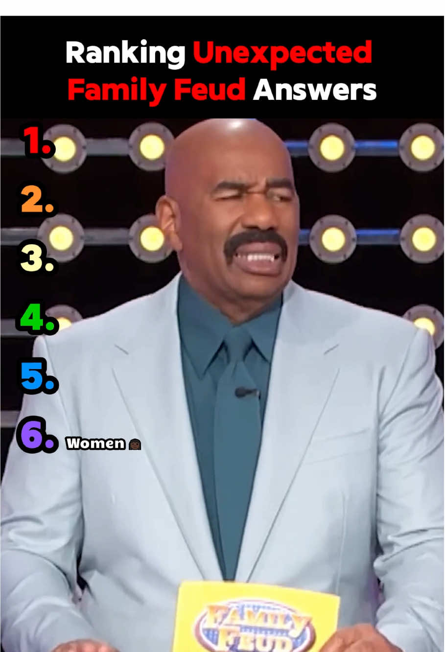 Every Answer Had Me Like: 🤯 #familyfeud #ranking #funny #viral