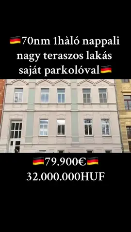 🇩🇪70nm 1hàló nappali  nagy teraszos lakás  saját parkolóval🇩🇪 🇩🇪79.900€🇩🇪 32.000.000HUF #fy #ungarn #germany #foryo #foryou #fly #cheap #fly  #hungary #magyartiktok #cheaphouse #cheaphousesforsale #olcsó #Home #cheap #hungary #fly #germany #cheaphouse #cheaphousesforsale #olcsó #Home #cheap #fly #Home #cheap #magyartiktok #cheaphouse #hungary #ungarn #germany #Hungary #property #newlife #fly #Home #newlife #newbeginnings #realestate #immobilien #realestateinvesting #sale #haus #property #wohnung #house #kaufen #for  #költözzkülföldre #ingatlan #houseforsale #business #flatsale #newstart #ujrakezdes #foryou #ingatlanspecialista #ingatlanközvetítő #makler #houseforyou #newlifebegins #newlifeforyou #ujeletkezdete #dolgozzvelünk #karrier #foryou #foryoupage #foryoupageofficiall #foryour #magyar #magyarorszàg #moveout #költözz #kezddel #kezddujra #europa #europe #europehouse #cheaphousesforsale #cheaphouseeurope #magyartiktok #kezdujra #újélet #újéletkezdés #startnew #újesély #otthon #megélhetés #magyarok #magyarország 
