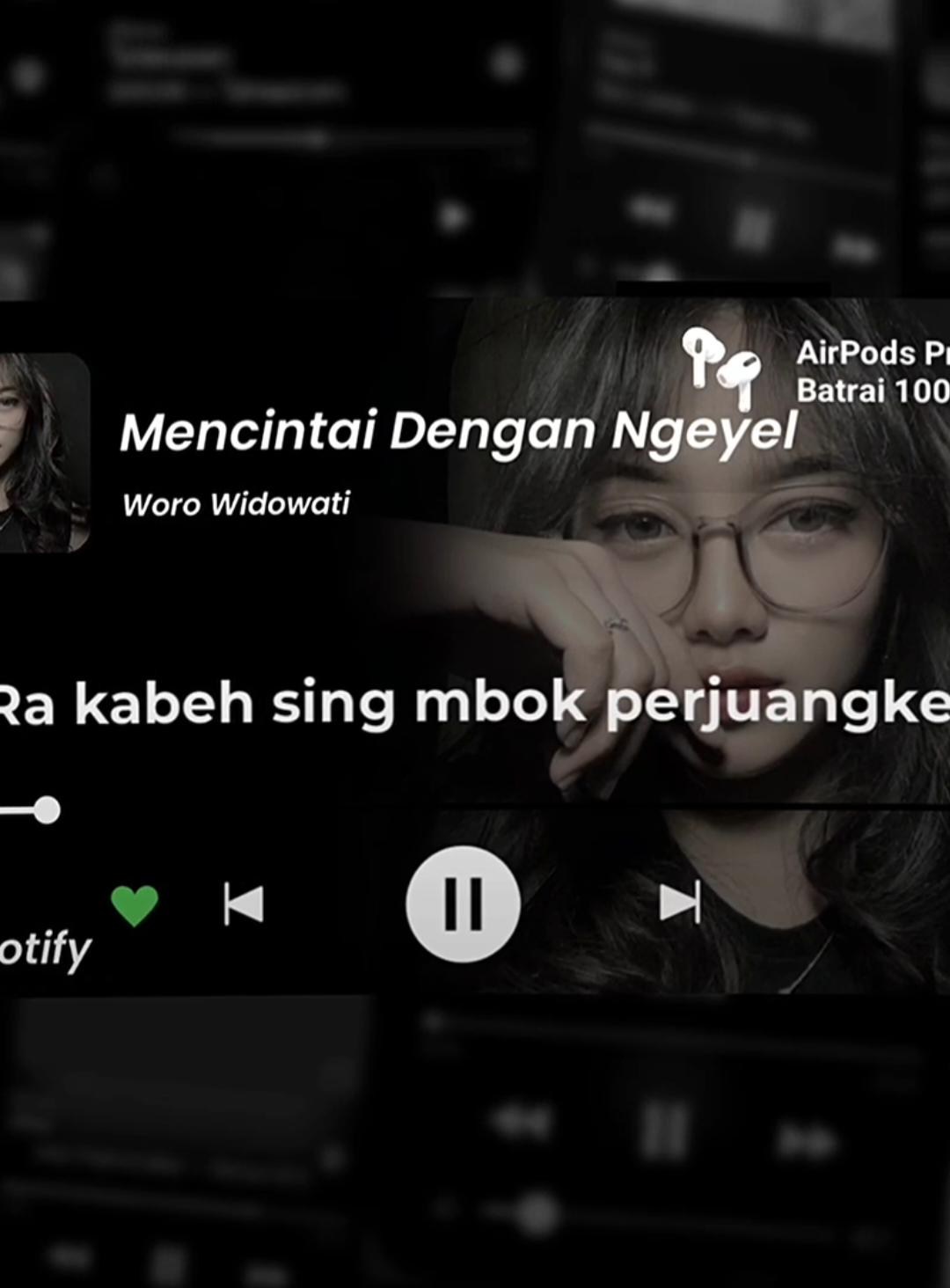 sadar cah #mencintaidenganngeyel #liriklagu #jowocidro #fyp 