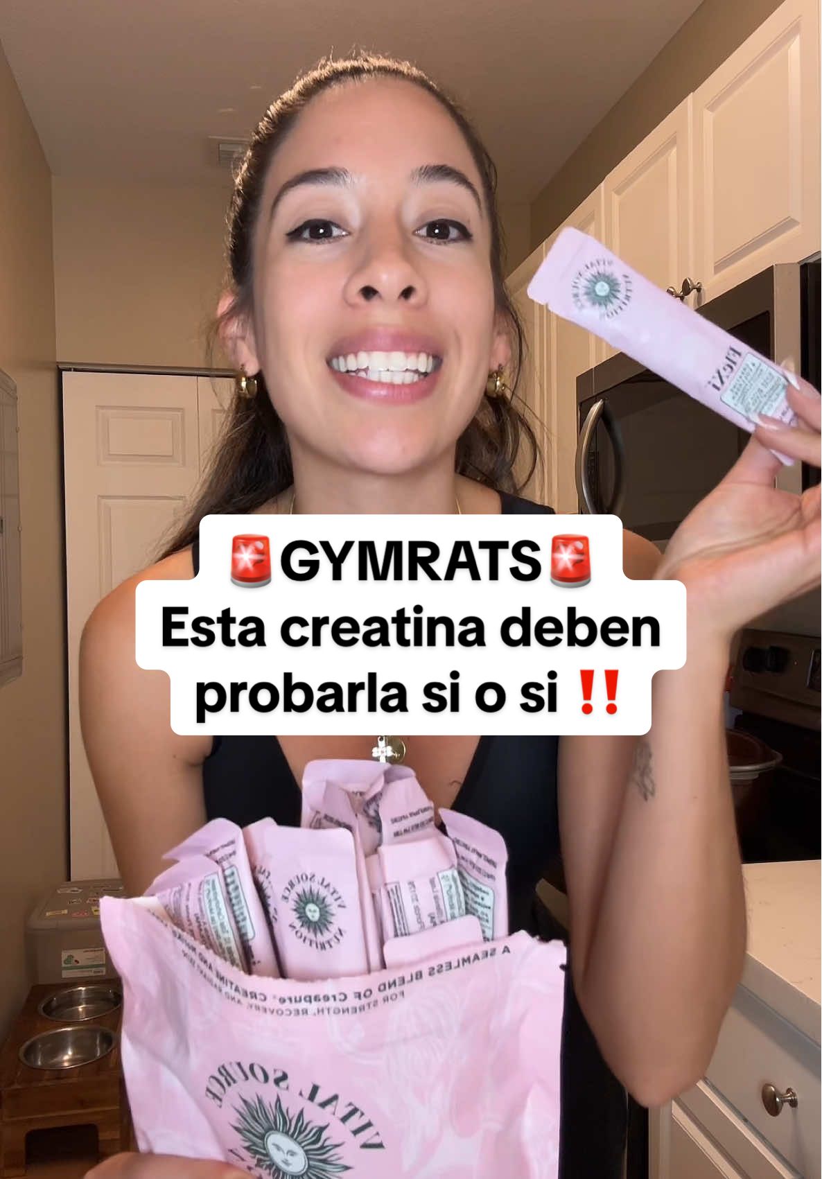 Que calidad más buena la de esta creatina , encima viene ya medido y en empaques personales, aprovechen ese precio que no va a durar mucho ! @Vital Source Nutrition #creapure #creatine  #gymsupplements #GymTok #tiktokshopmademebuyit 