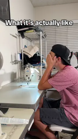 90% frustration 10% success. #fyp #sewing #sewingfail 