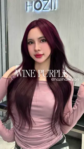 Màu nâu tím này cũng bền mềm mượt dữ lắm nhenn mấy bà 💌@TIỆM TÓC HOZII @Hozii của Hà 💋 @HOZII - NGUYỄN GIA TRÍ #hoziihairsalon 