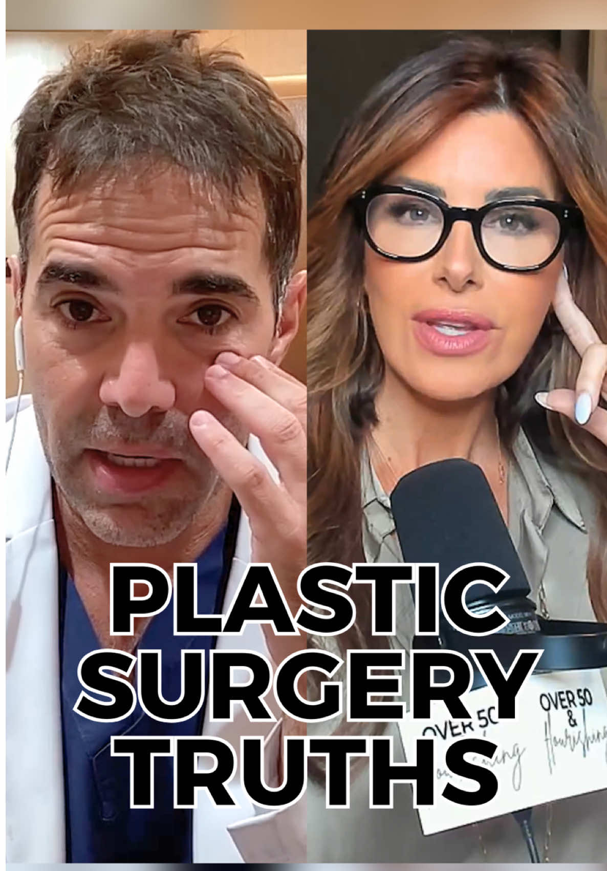 Full episode out now! Tap the link in my bio to watch the full episode with @drorentepper 🩺 #over50 #over40 #midlife #midlifewomen #midlifewoman #womenover50 #podcast #podcastersofinstagram 