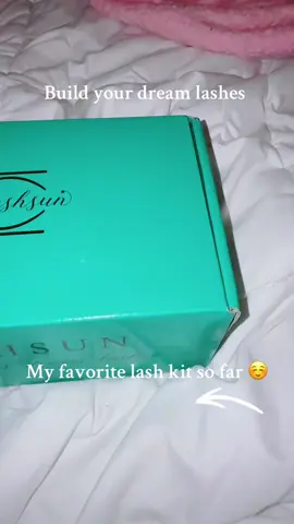 So fancy and nice lash kit, everything you need 😊 #fyp #goviral #lashsun #eyelashes #diylashes 