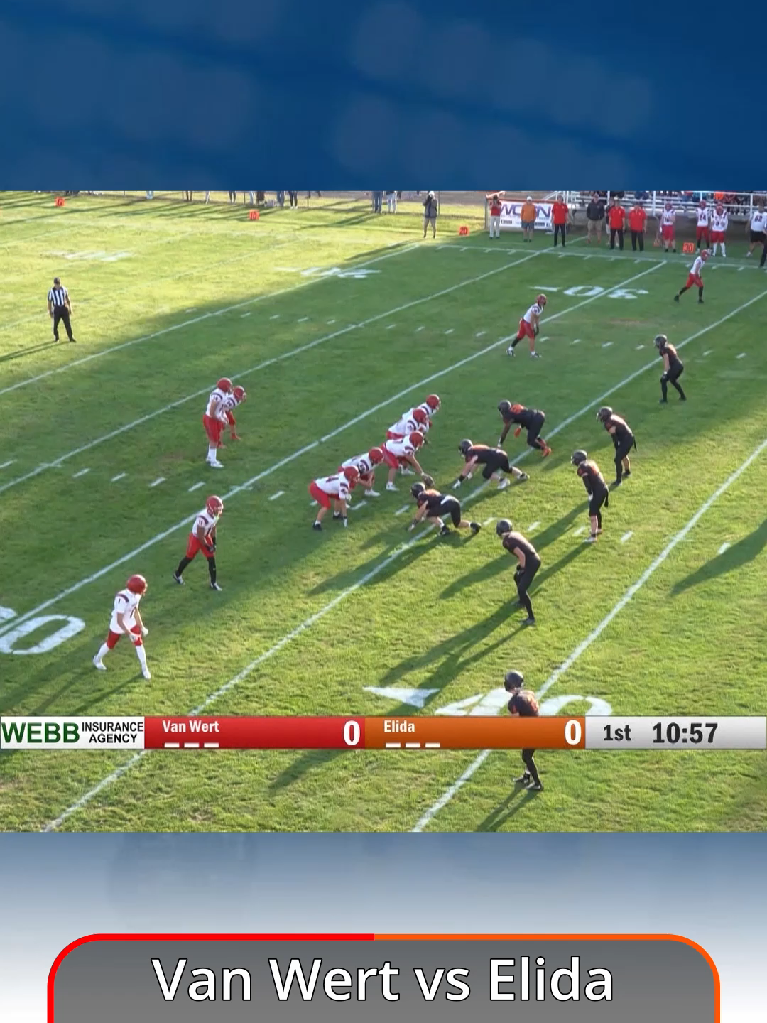 Van Wert vs Elida Football 8-29-2025 #wosn #sports #football #highschoolfootball #rivalry #wbl #touchdown #fridaynightlight #ohio #nfl #topplays #highlights #bulldogs #vanwert #cougers