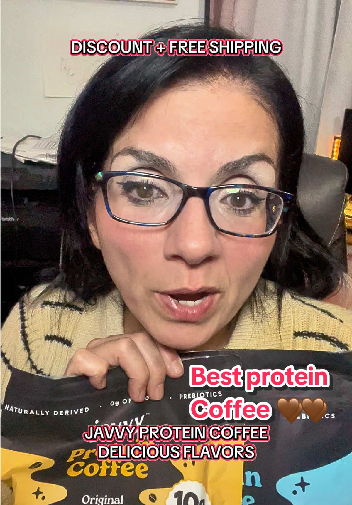 DISCOUNT & FREE SHIPPING- different bundles available for the buy 2, get 1 free deal.  Not just coffee but also extra protein?? Who doesn’t like that, especially with these delicious flavors. #tiktokshop #javvycoffee #protein #coffeetiktok 