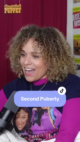 New episode of The Naked Puppet Podcast just dropped, where I unravel all the body changes I’ve been going through, including feeling my boobs for the first time and even growing nearly 2 inches from just going to therapy!!  And while “diagnosis” might the wrong term, my therapist helped me put a term to the wild experience I’ve been going through since unrepressing my trauma and connecting to my body. Check out the full episode for more on this “second puberty”. Video version over on YiuTube, and uncensored podcast version everywhere you listen to podcasts ❤️🫶 #nakedpuppet #nakedpuppetpodcast #pubertychallenge #HealingJourney 