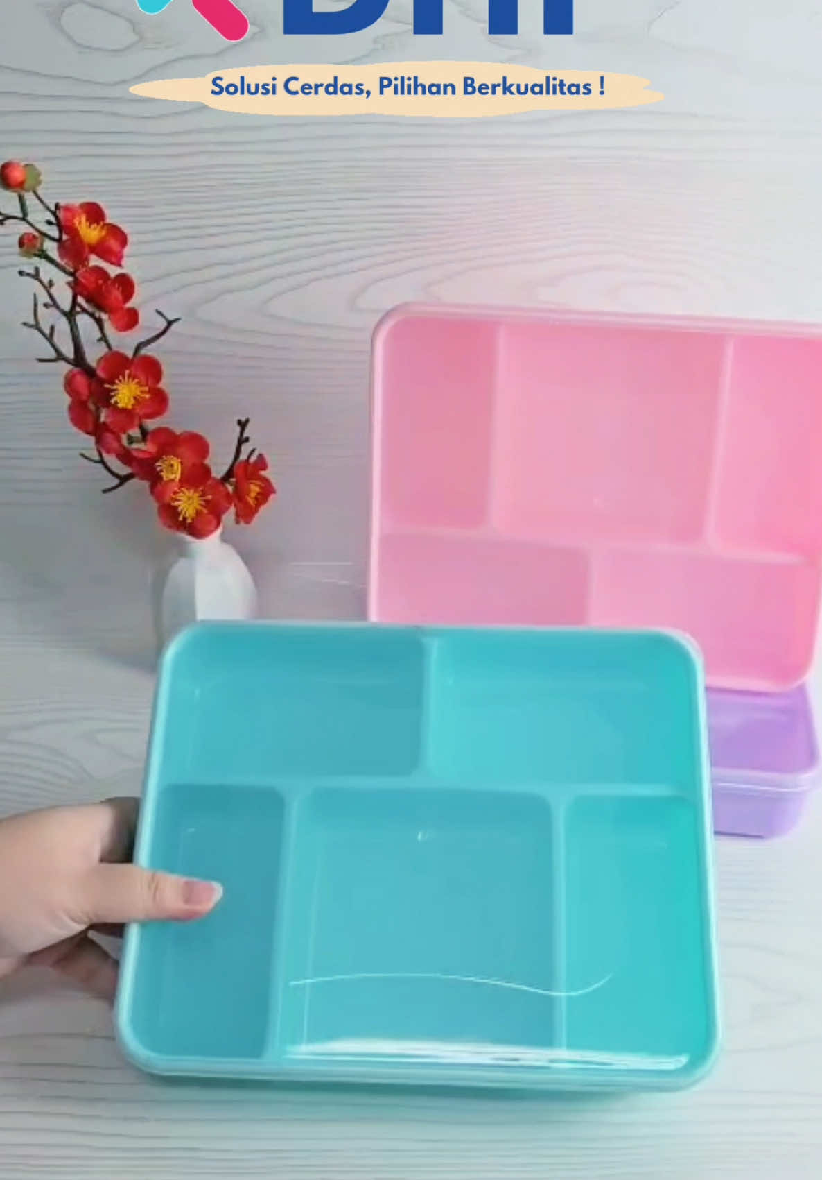 Siapa yang belum punya Kotak Makan Sekat 5 yang lagi nge trend ini ?? #sekat5 #lunchbox #CapCut 