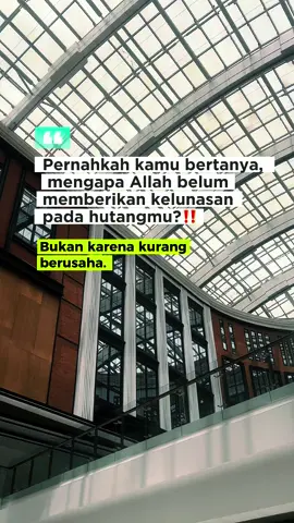 Kenapa hutangmu belum selesai? Bukan karena kurang usaha, Tapi karena Allah ingin kamu tumbuh menjadi lebih kuat, lebih sabar, dan semakin dekat dengan-Nya. 🤲 💡 Percayalah, hutang itu akan terbayar ketika waktunya tiba, saat kamu siap menerima setiap berkah-Nya. Jangan hanya fokus pada jumlah, tetapi perhatikan juga bagaimana perjalanan hidupmu mengajarkan banyak hal berharga. 🌸 Tips untuk menghadapi proses pelunasan hutang dengan lebih tenang: 1. Bersyukurlah atas setiap nikmat kecil yang kamu terima – syukur mendatangkan lebih banyak kebaikan. 2. Berpikir positif setiap pagi – “Aku percaya rezekiku datang dengan mudah dari Allah.” 3. Berdoa dan berbagi sesuai kemampuan – doa membawa kedamaian, sedekah membuka jalan rezeki. 4. Serahkan segala urusan kepada Allah – percayakan Dia sebagai yang Maha Menyelesaikan masalah. 📌 Ingat, hutang bukanlah akhir dari segalanya. Lewat ujian ini, Allah sedang mengubah hidupmu menjadi lebih baik ✨ Jika kamu merasa bingung dan butuh arahan, kunjungi link di bio untuk bimbingan pribadi yang akan membantu langkahmu!
