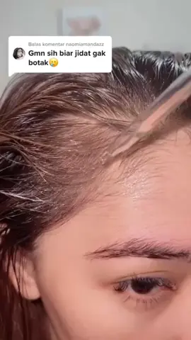 jangan sampe jidat botak ya