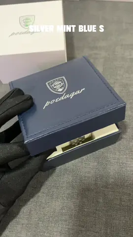 ម៉ូតថ្មីSilver Mint Blue Sស្អាតកប់😮‍💨 #lenohight #watch #Poedagar #fyp #trending 