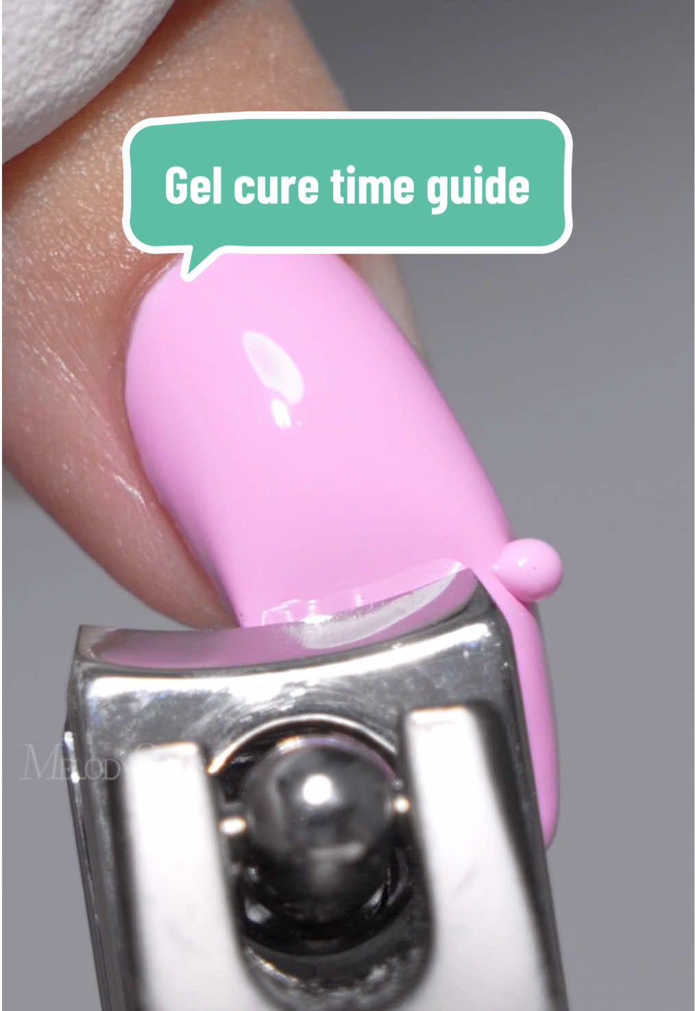 Your gel cure time guide✨ Not all gels cure in the same time! Learn the right time.⏱️ #melodysusienails #TikTokShopRestock #nailtips #nailtutorials #nailbeginner 
