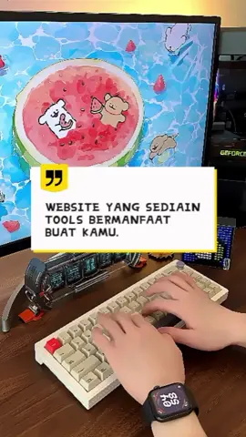 Website yang bisa bikin pekerjaan kamu jadi lebih mudah. #toolsonline #fyp #tools 