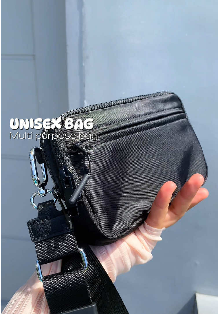 multi purpose at ganda ng quality 😍#multipurposebag #slingbag #dualpouch #tiktokmademebuyit #foryoupage 