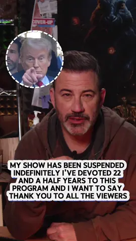 Jimmy Kimmel's thoughts and emotions on his show being indefinitely pulled off the air.#fyp #usa_tiktok #jimmykimmel #usa🇺🇸 #jimmykimmellive    