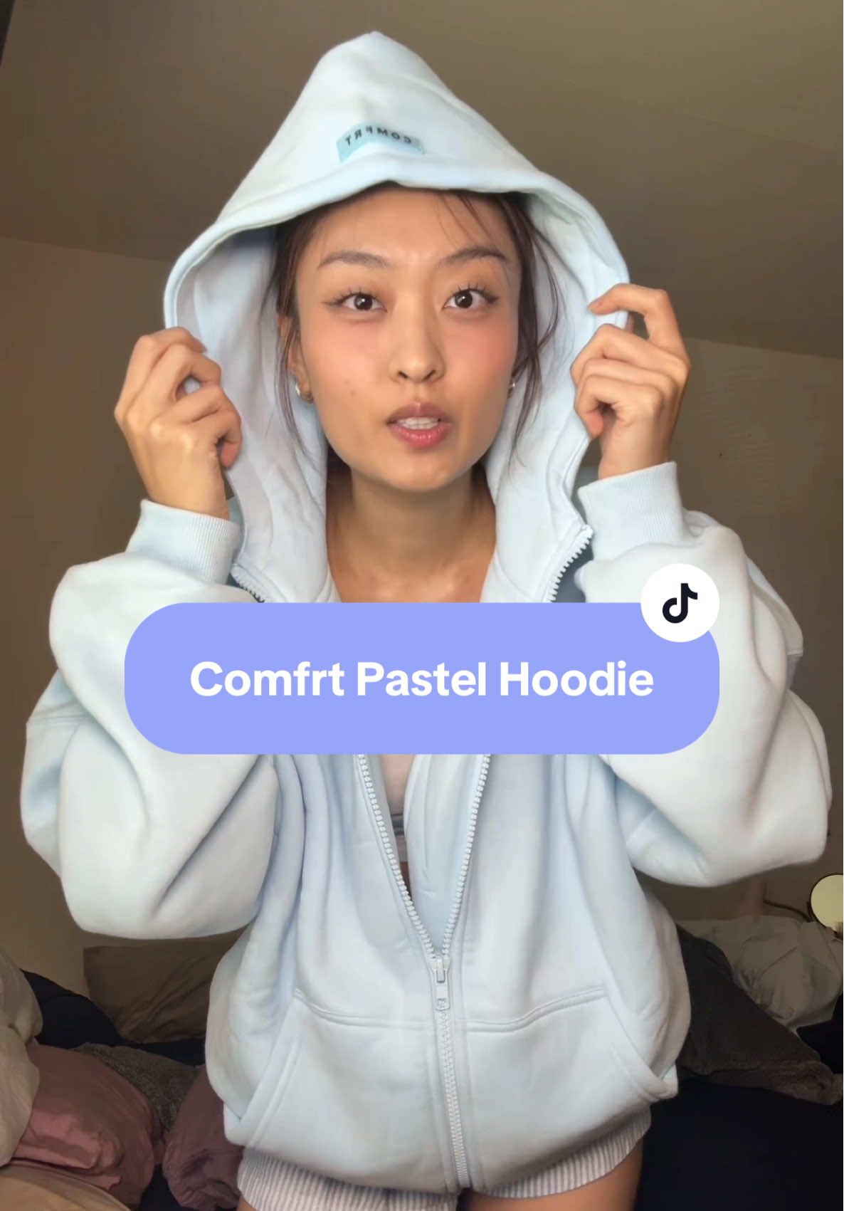 Áo hoodie gì đâu mà mềm với đẹp dữ mọi người ơi 🥹🩵 @Comfrt #comfrthoodie #aohoodie #oversizedhoodie #viet #mỹ 