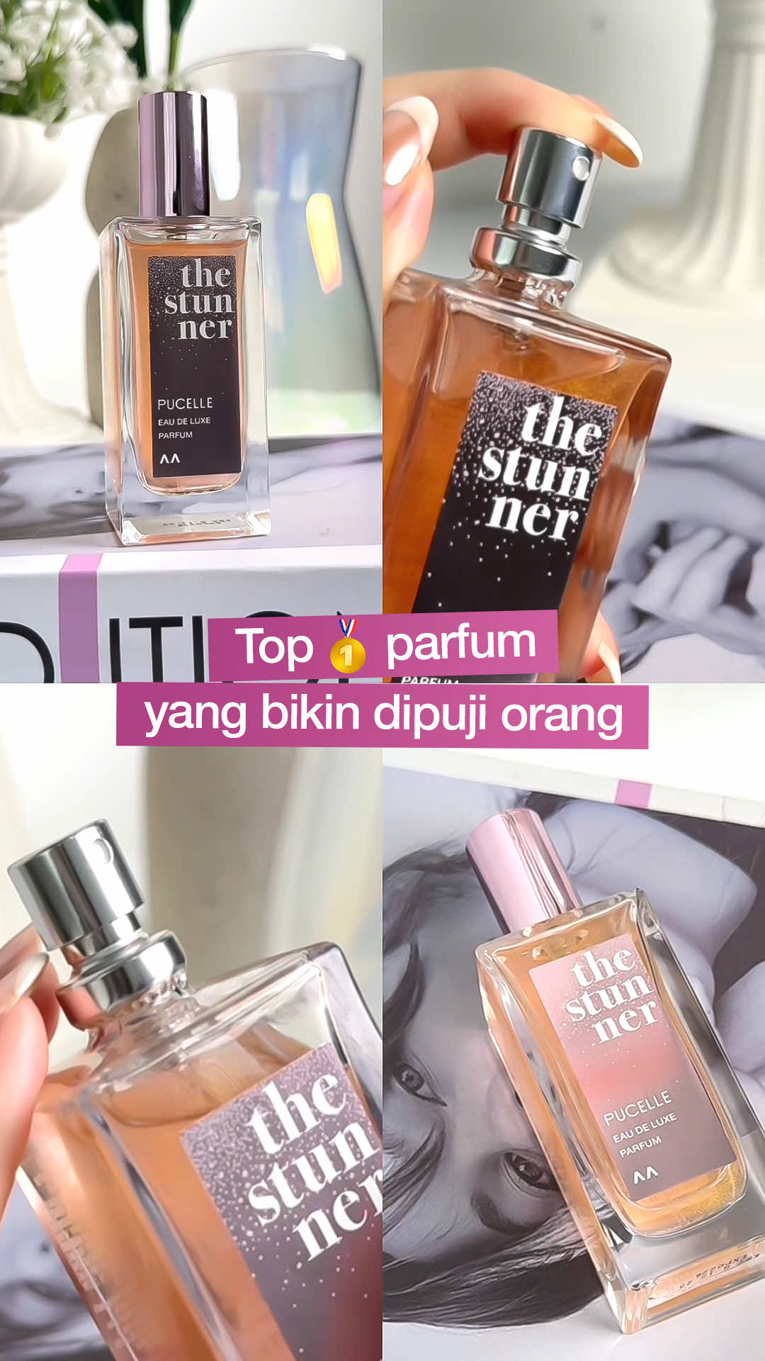 Asli tiap pake parfum ini, banyak yang notice wanginya 🥰 Ada yang udah nyoba? #EauDeLuxeParfum #parfum #rekomendasiparfum #parfumpucelle 