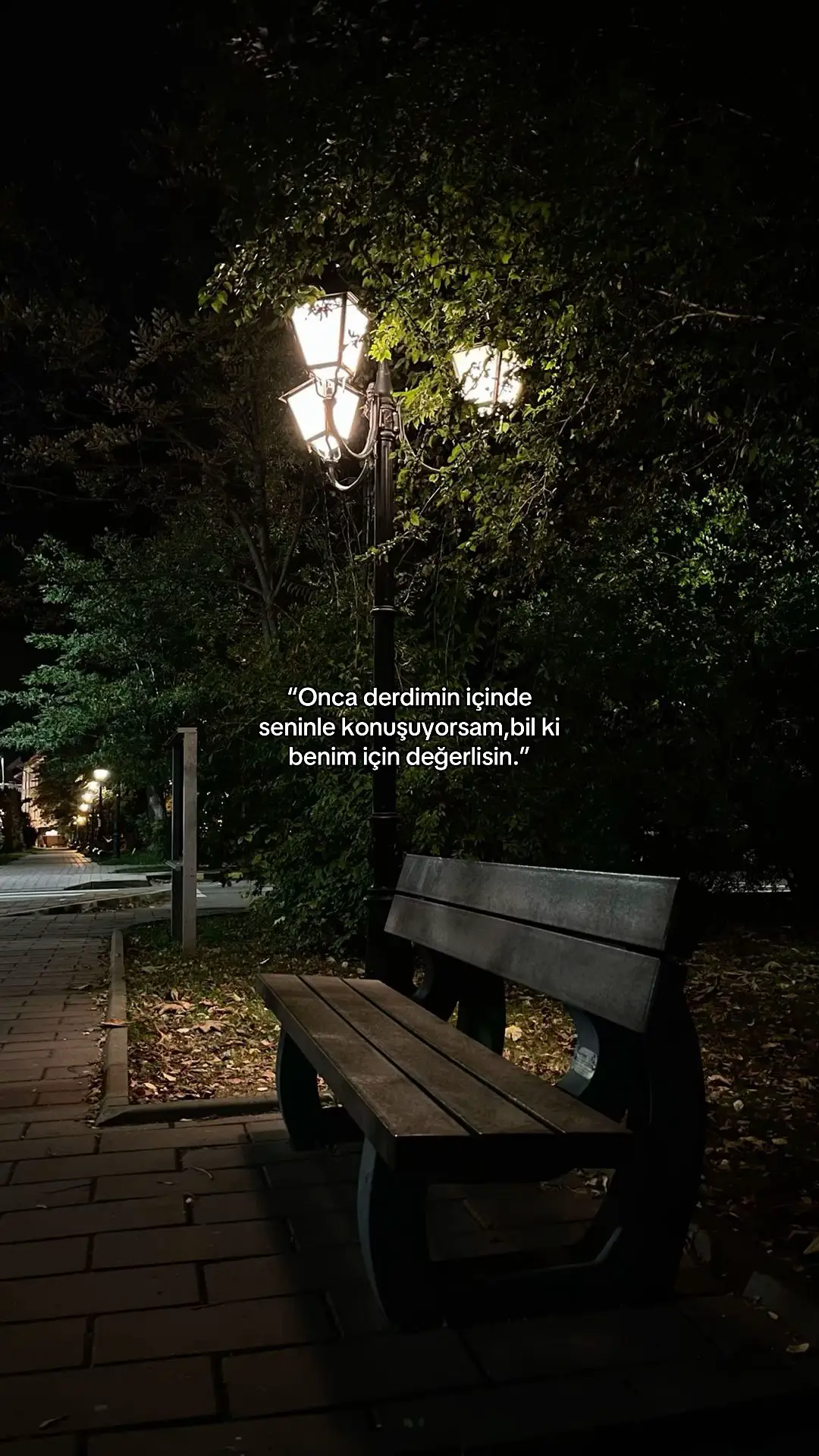 “onca yükün içinde yine sana geldiysem,boşuna değil.” #fyp #keşfet #söz #gece 